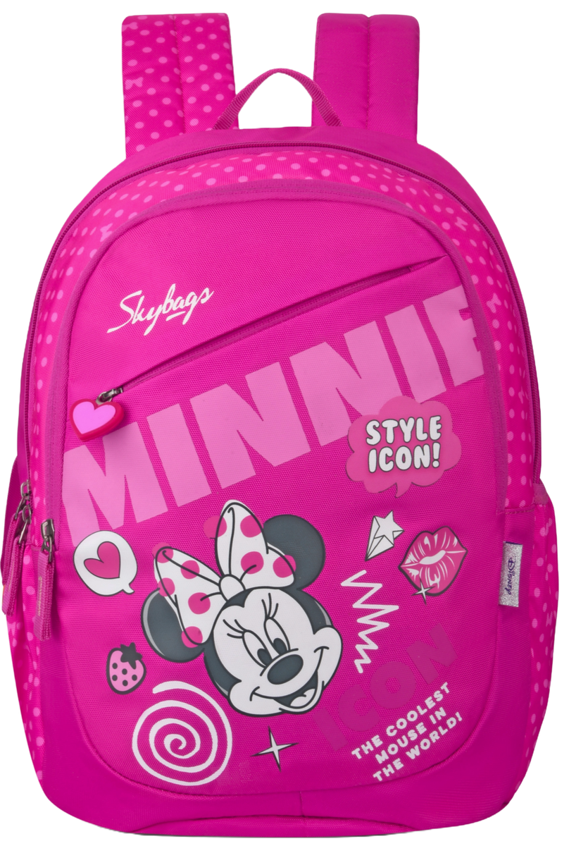 Skybags Minnie Champ Backpack (Pink) – Bagpoint