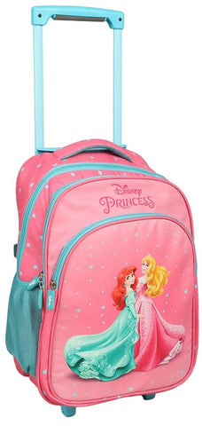 Novex Princes Backpack with Trolly (Pink)