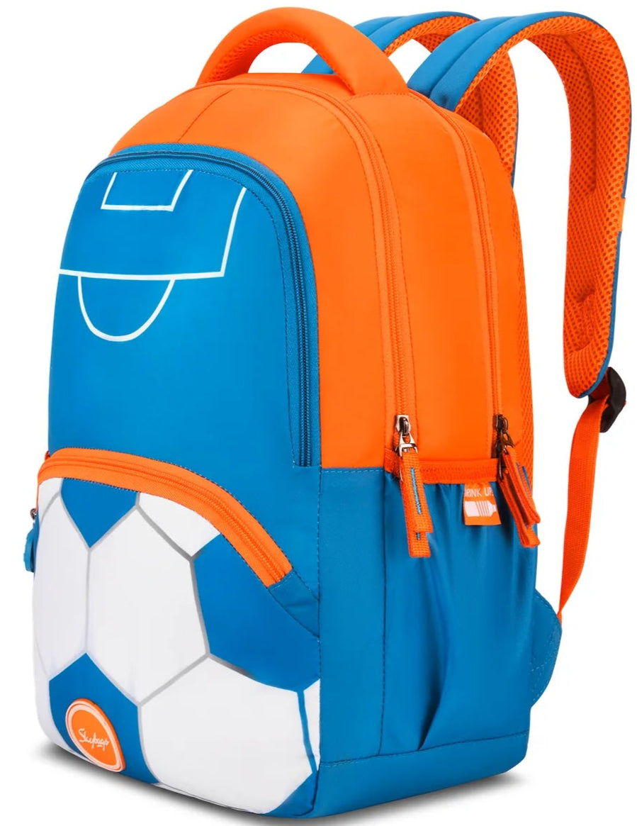 Skybags Buddy Plus 03 Football (Orange+Blue) – Bagpoint