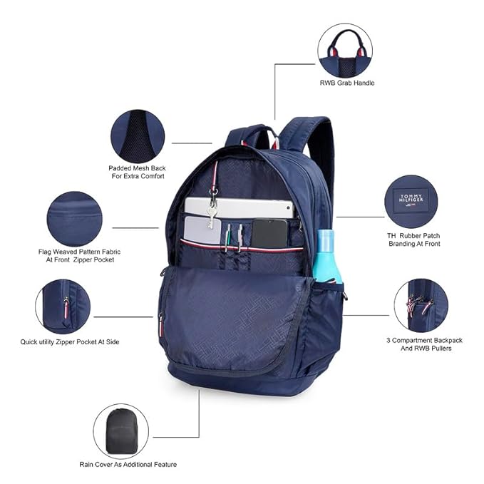 Tommy Hilfiger Cosmicquest (Navy) – Bagpoint