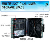 Legacy Framed Rolling Tote (Dark Green)