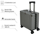 Legacy Framed Rolling Tote (Grey)