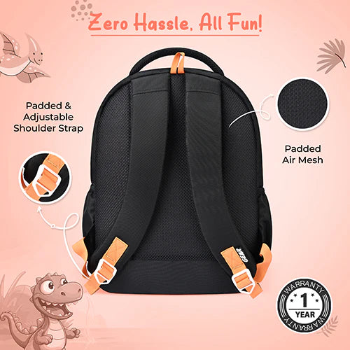 Gear Happy Dino (Black & Orange)