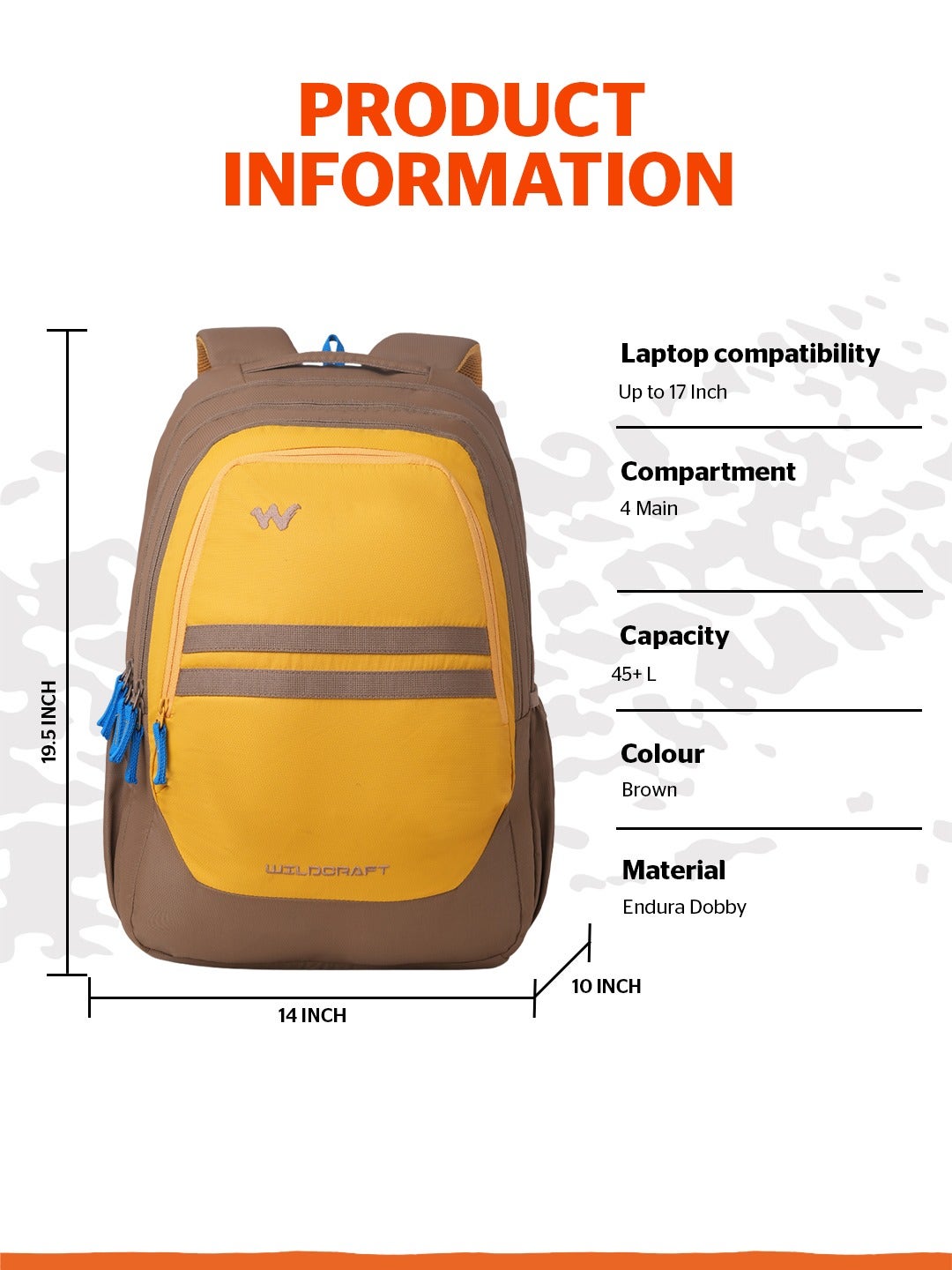 Wildcraft Outlander 45 (Brown)