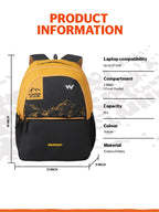 Wildcraft  Outlander 35 (Yellow)