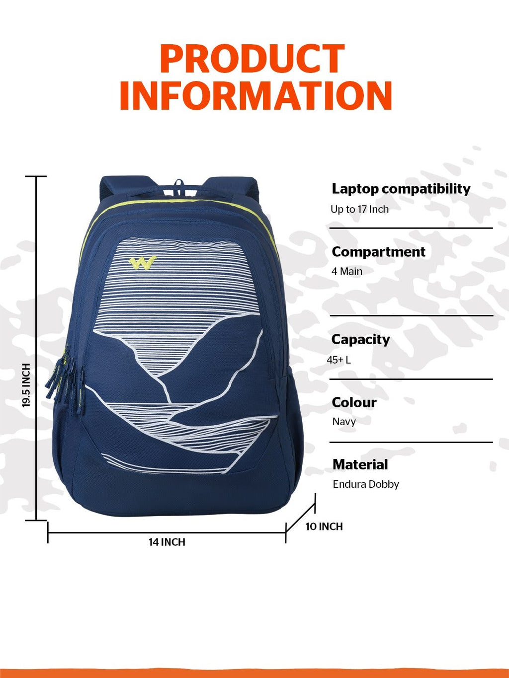 Wildcraft Outlander 45 (Navy)