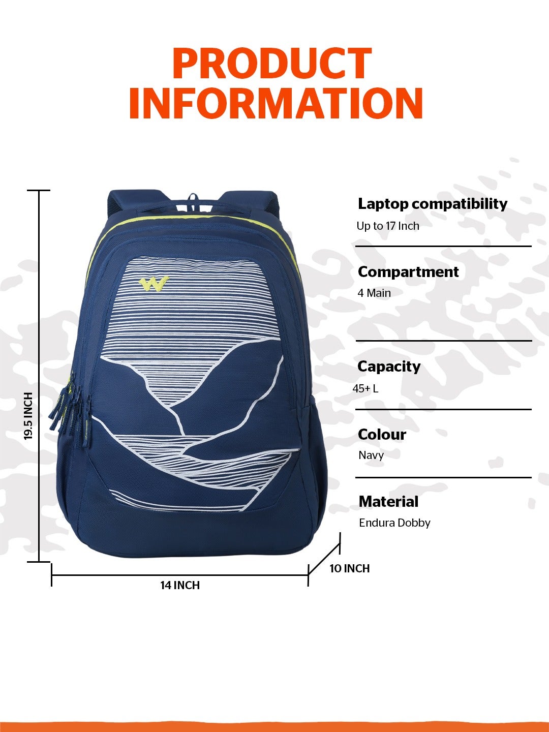 Wildcraft Outlander 45 (Navy)