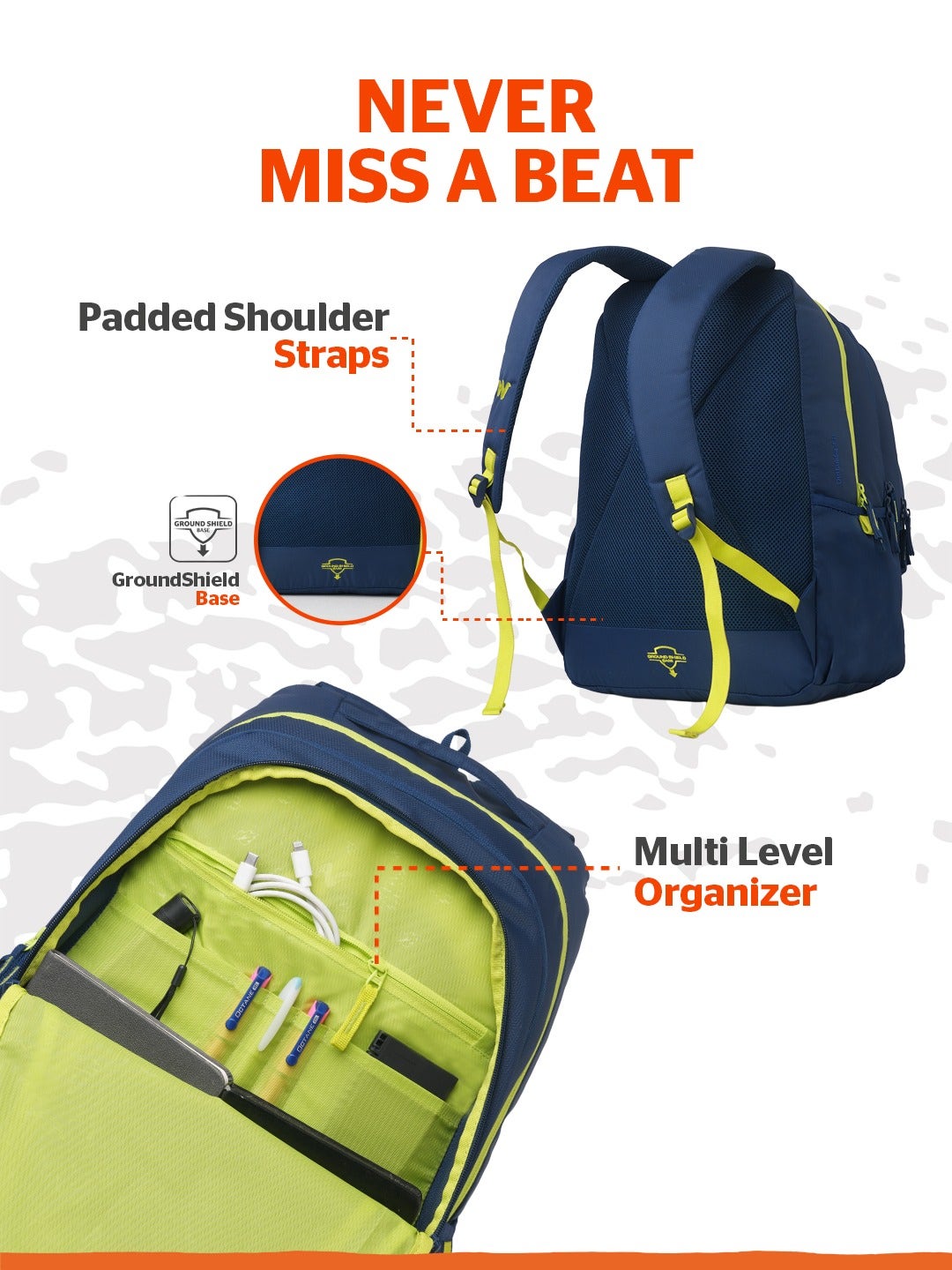 Wildcraft Outlander 45 (Black & Retro)