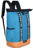 Skybags Grad Plus Laptop Backpack (Brown Teal)