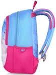 Skybags Elsa Champ Backpack (Blue And Pink)