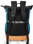 Skybags Grad Plus Laptop Backpack (Brown Teal)