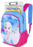 Skybags Elsa Champ Backpack (Blue And Pink)