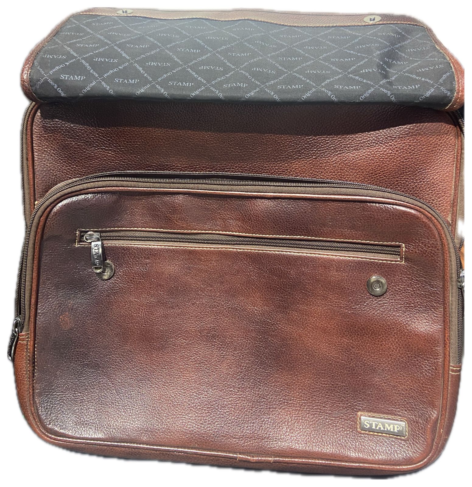 Stamp Lather Overnighter (Brown)