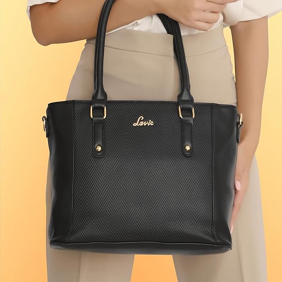 Lavie Horse Medium Hz Tote (Black)