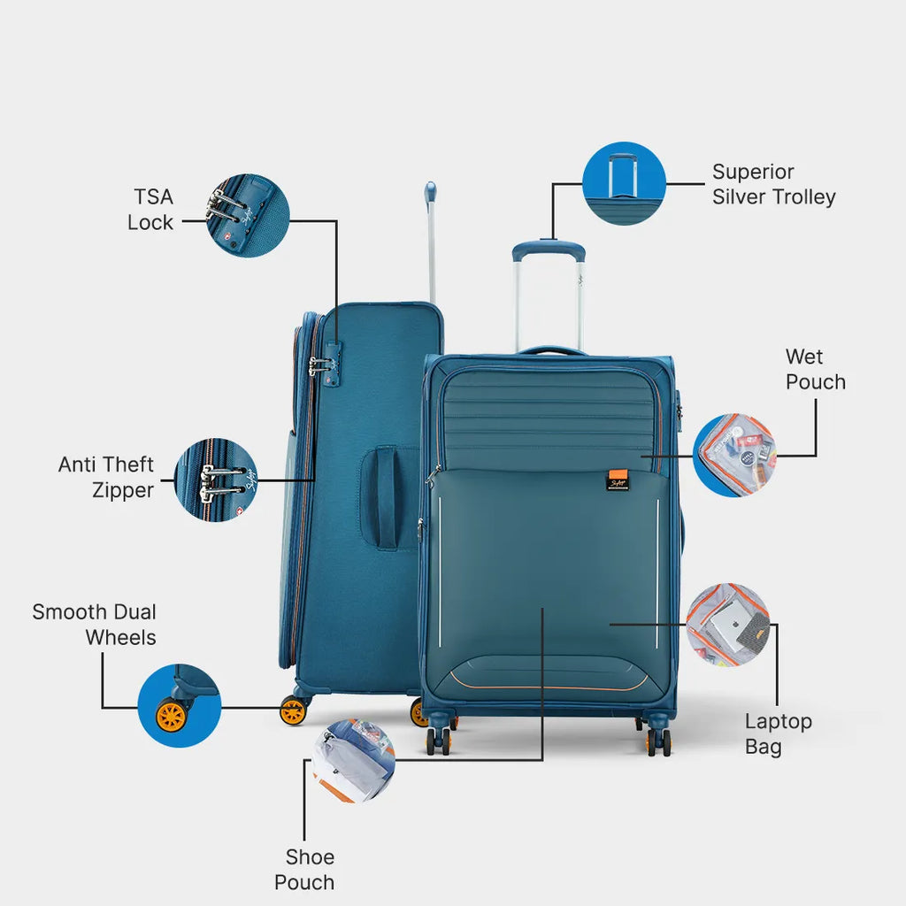 Skybags Twentyfour7 Pro (Blue)