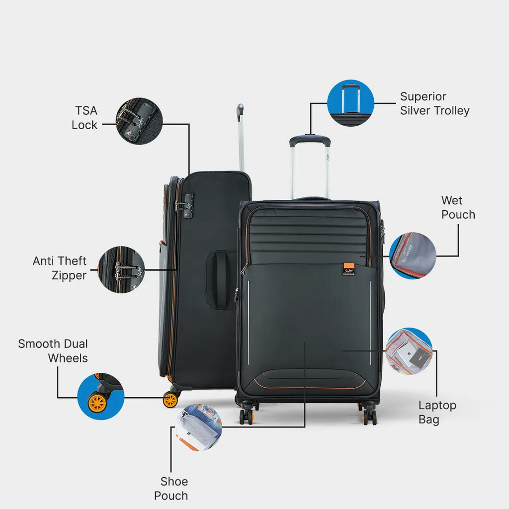 Skybags Twentyfour7 Pro (Black)