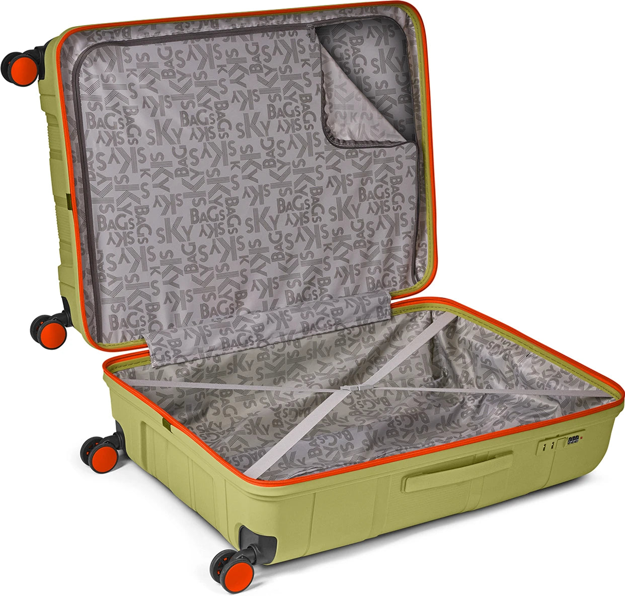 Skybags Cubism (Green)