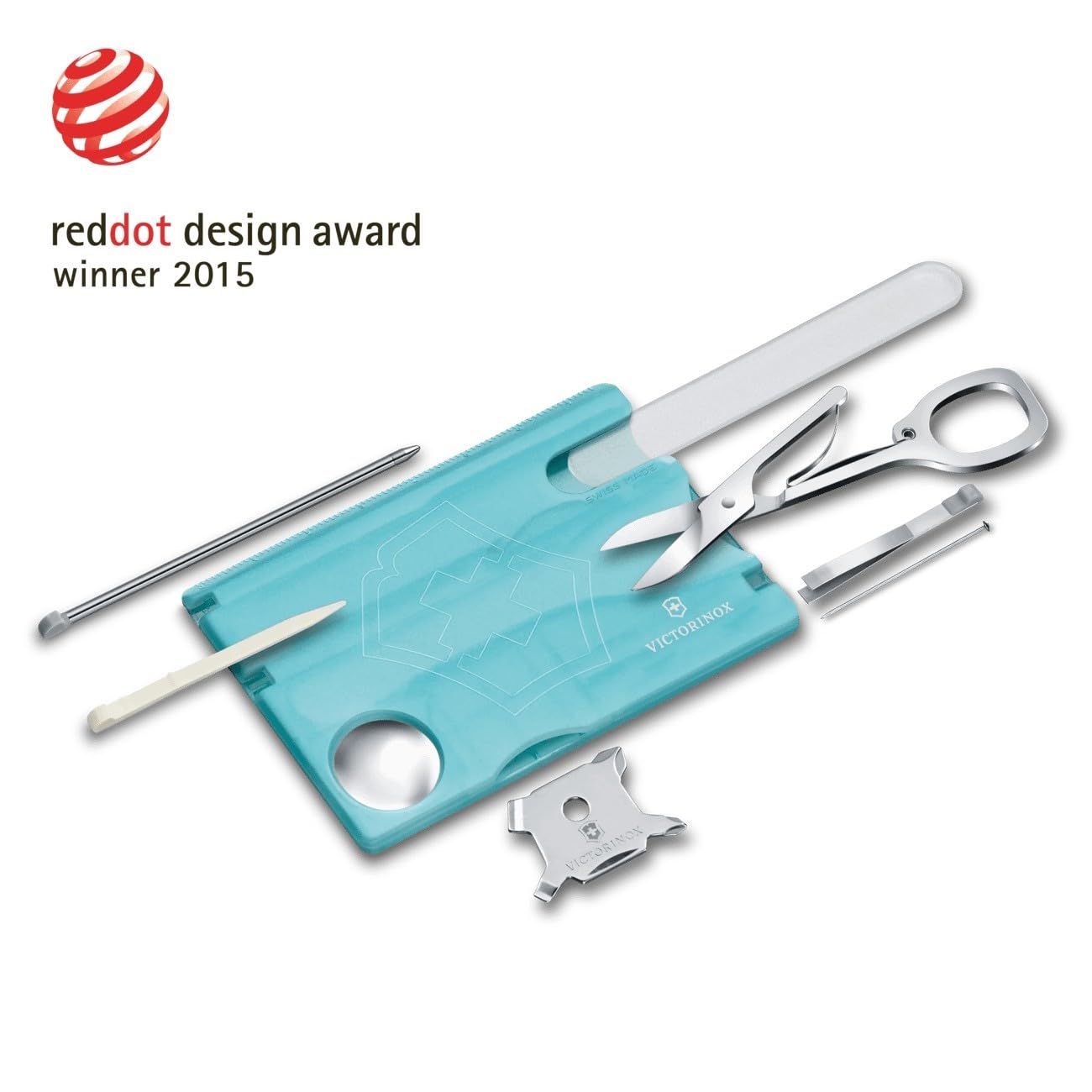 Victorinox Swiss Card Nail (Ice - blue)