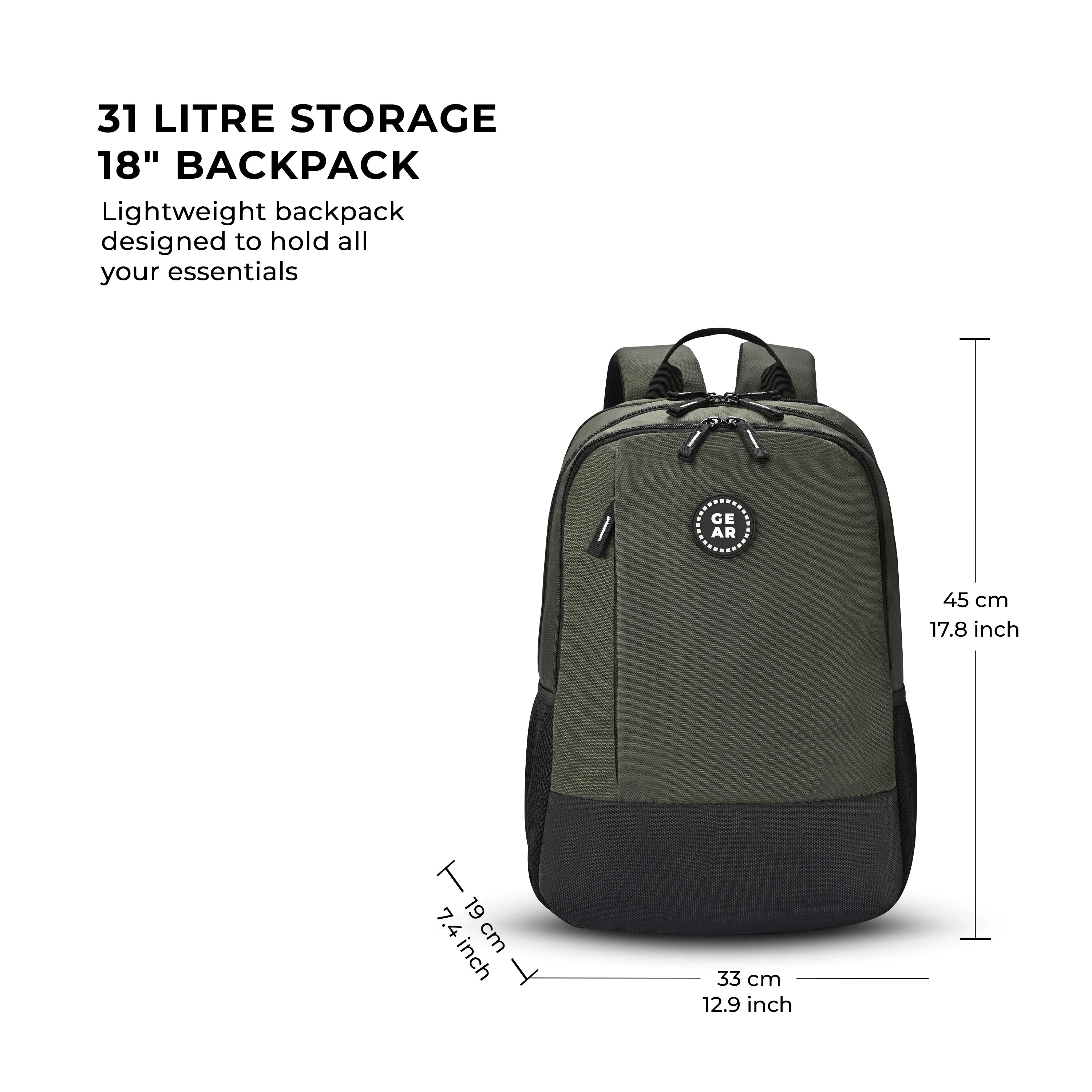 Gear Venture (Olive & Black)