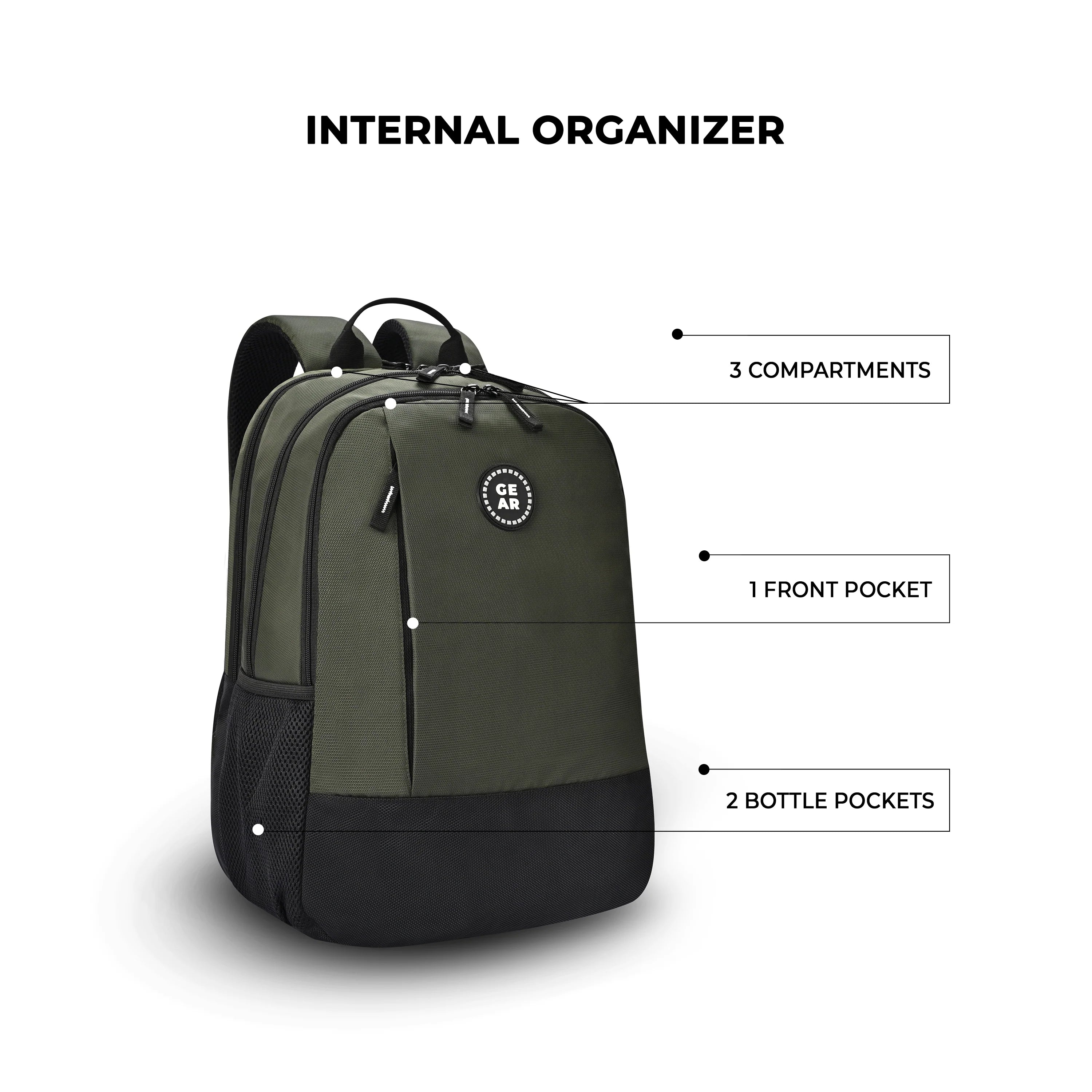 Gear Venture (Olive & Black)