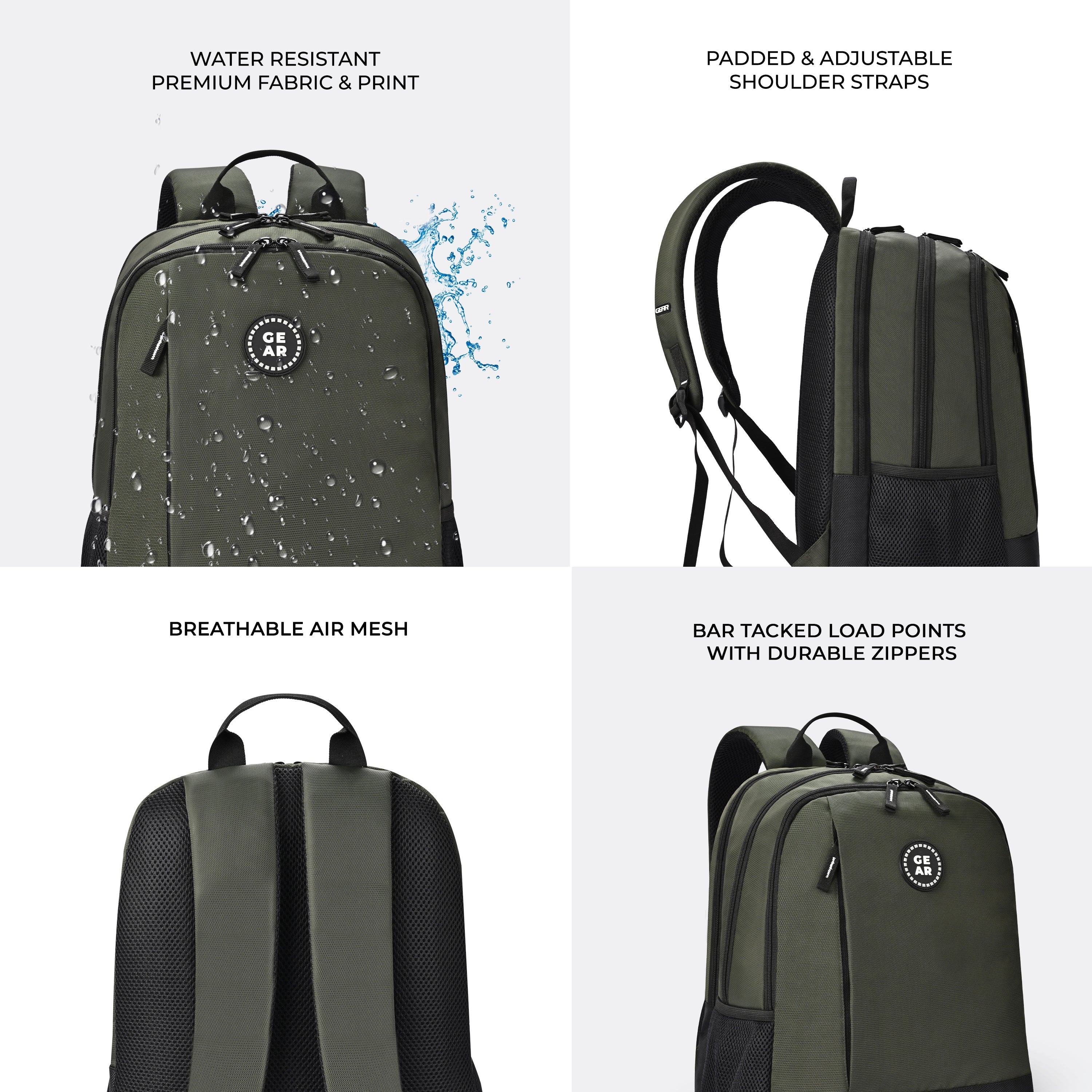 Gear Venture (Olive & Black)