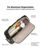 Uppercase Omega 02 Messenger Bag (Black)