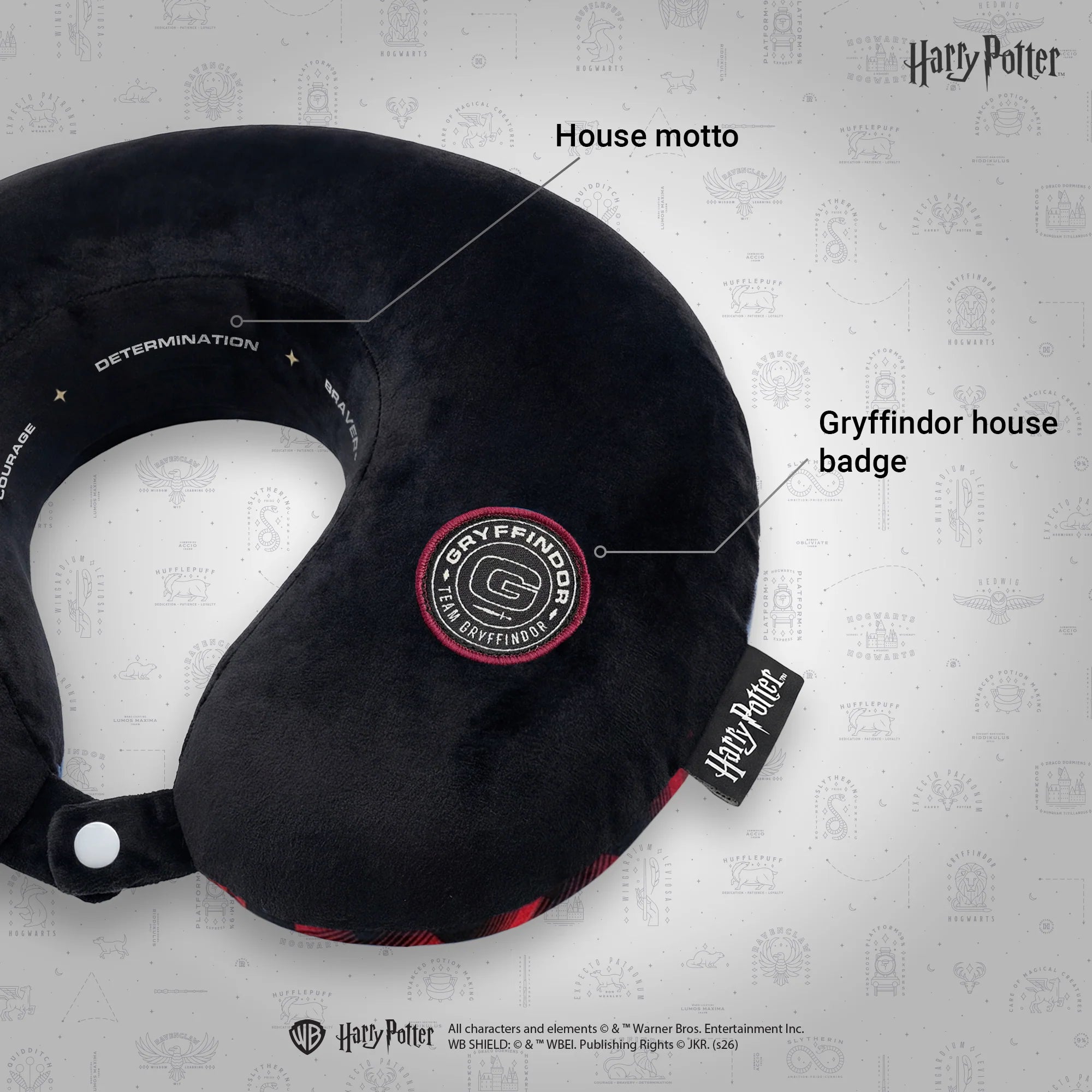 Nasher Miles Gryffindor (Red & Black)