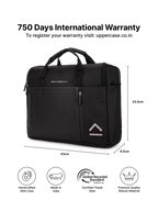 Uppercase Omega 02 Messenger Bag (Black)