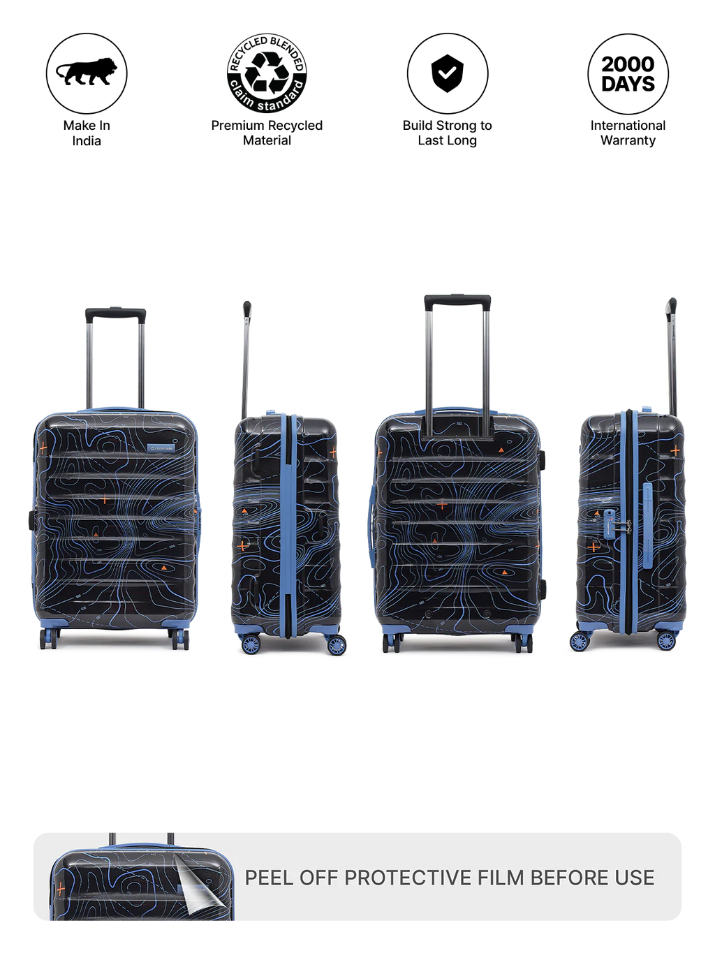 Uppercase Topo (Black)