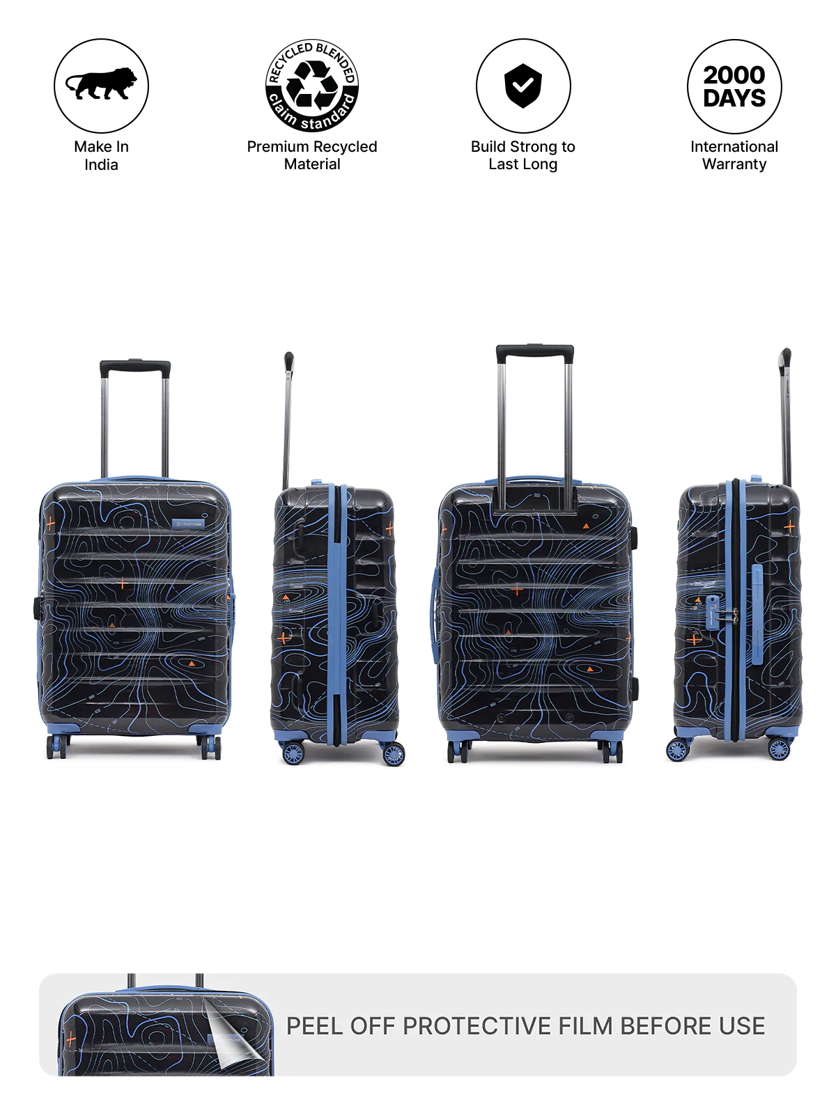 Uppercase Topo (Black)