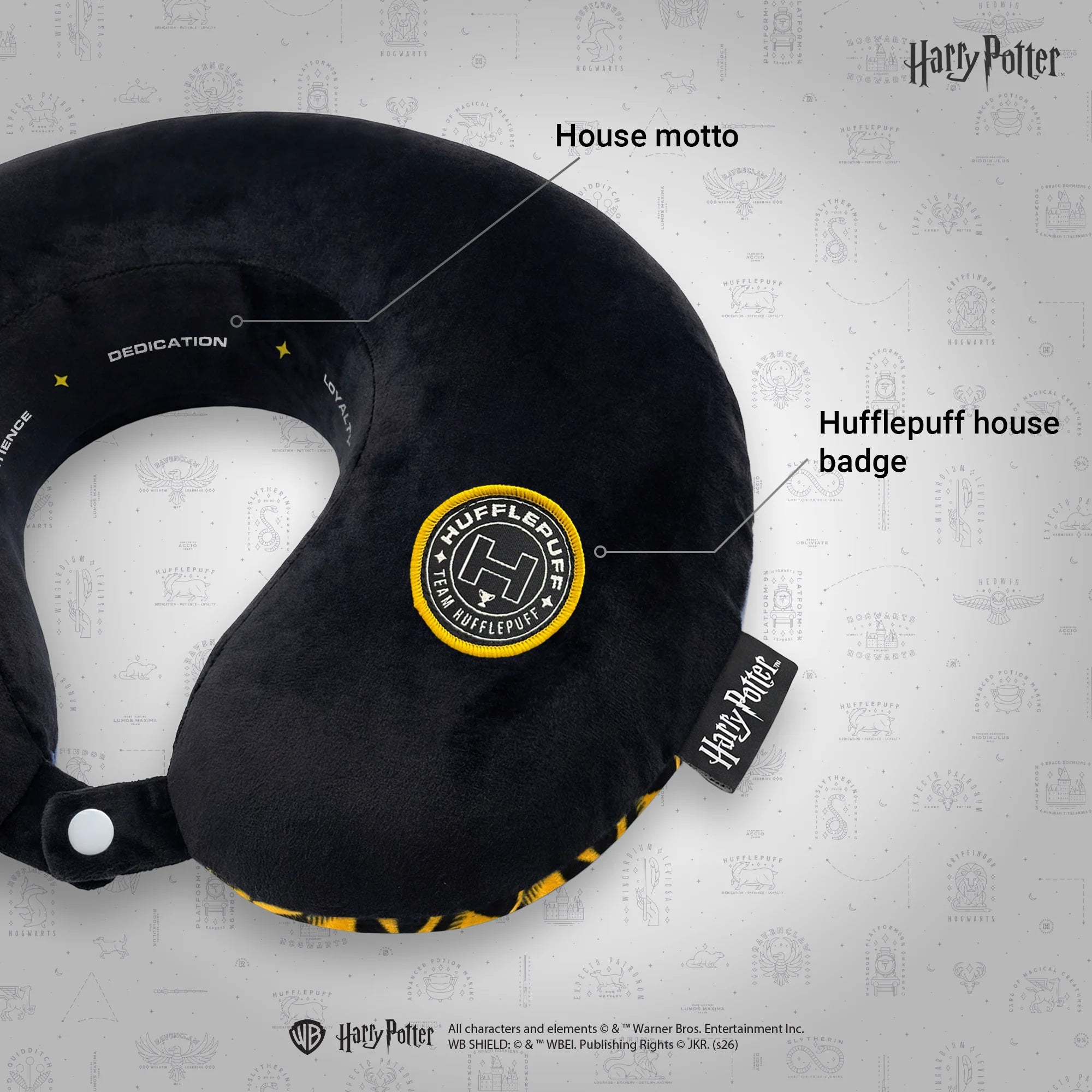 Nasher Miles Hufflepuff (Yellow & Black)