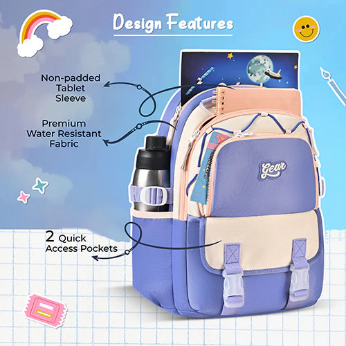 Gear Cupcake 18 (Purple & Cream)