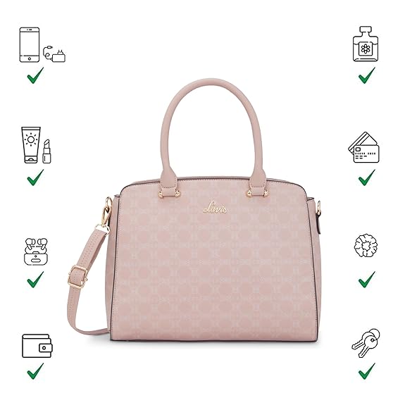 Lavie Mono Ushawu Medium Satchel (Pink)