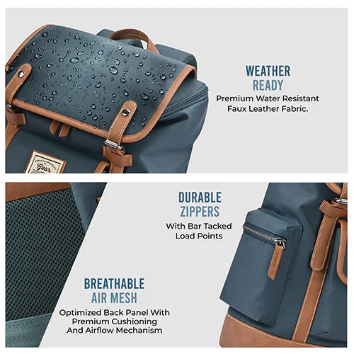 Gear Classic (Teal & Tan)