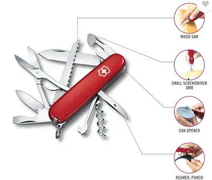 Victorinox Huntsman  (Red)