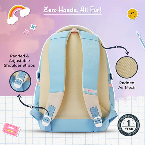 Gear Cupcake 16 (Blue & Crema)