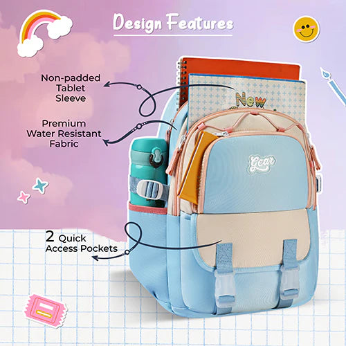 Gear Cupcake 16 (Blue & Crema)