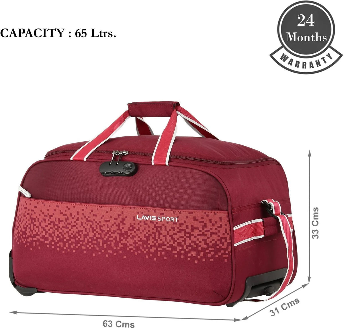 Lavie Sport Pixel (Maroon)