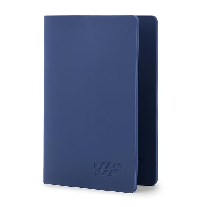 VIP  Sleek Guard Passport Holder (Blue)