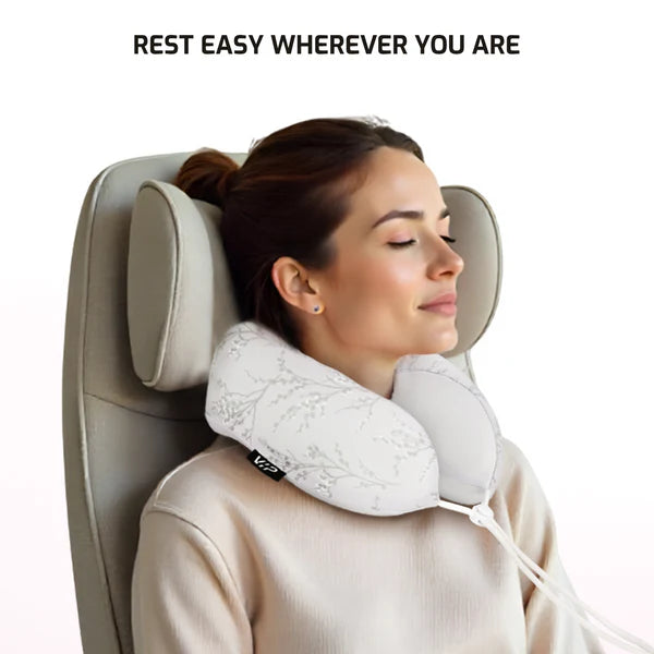 VIP Luxe Comfort Neck Pillow (Beige)
