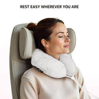 VIP Luxe Comfort Neck Pillow (Beige)