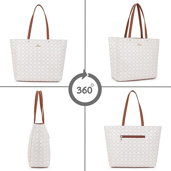 Lavie Mono Amanda Tote (Off White)