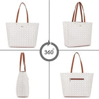 Lavie Mono Amanda Tote (Off White)