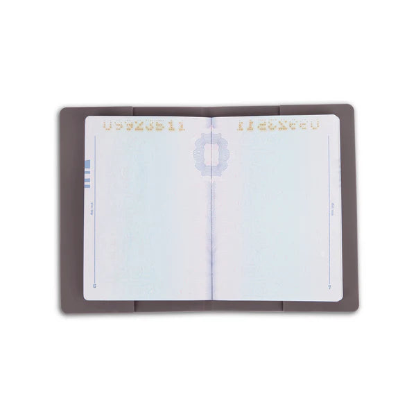 VIP Sleek Guard Passport Holder (Grey)
