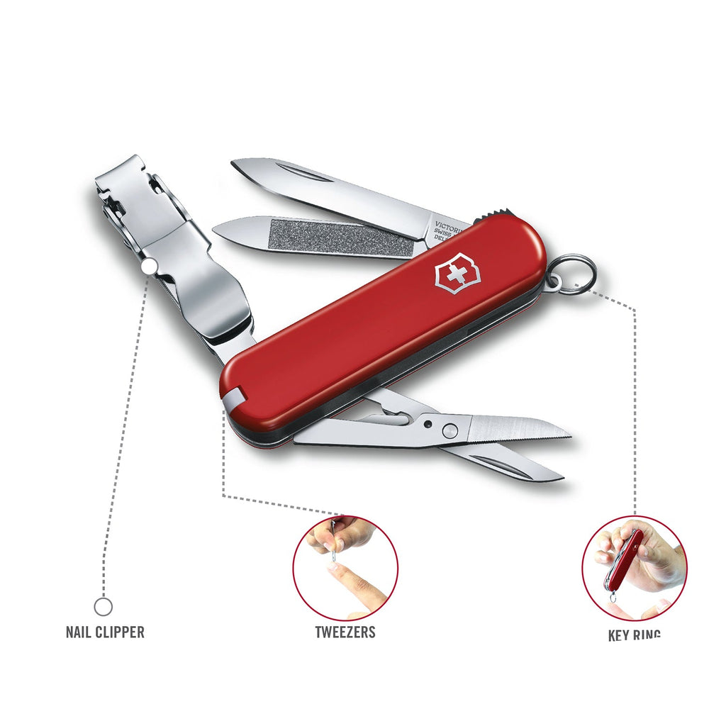 Victorinox Nail Clip (Red)