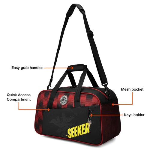 Nasher Miles Seeker (Red & Black)