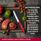 Victorinox Swiss Classic Tomato & Table Knife (Red)