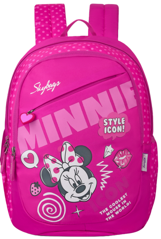 Skybags Minnie Champ Backpack (Pink)