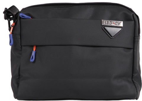 Legacy We Power Horizontal Sling Bag (Black)