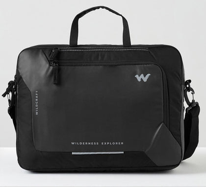 Wildcraft Laptop Briefcase (Black)